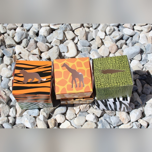 ✨🆕✨ Safari Cardstock Paper Goody Boxes - Picture 5 of 15